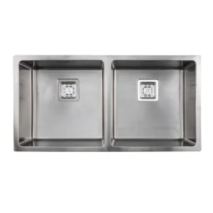 Lavaplatos Bajo Cubierta Acero Inox Small Square Doble FDV