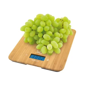 Balanza Electrónica Cocina Bambú