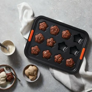 Molde 12 Cupcakes Estrella Le Creuset