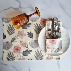 Set 4 Individuales Roberta Nicole Pauchard Diseños