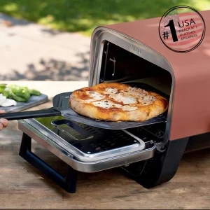 Horno Eléctrico De Exterior 8 En 1 Woodfire Con Ahumador Ninja