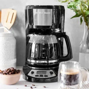 Cafetera Programable 49615-CL 12 Tazas Hamilton Beach