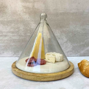 Plato Mármol Lyon con Cúpula