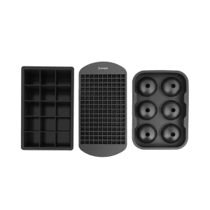 Pack 3 Cubetas de Hielo Silicona Simplit