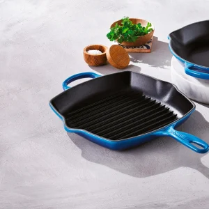Skillet Grill Cuadrada Azure 26 Cm Le Creuset