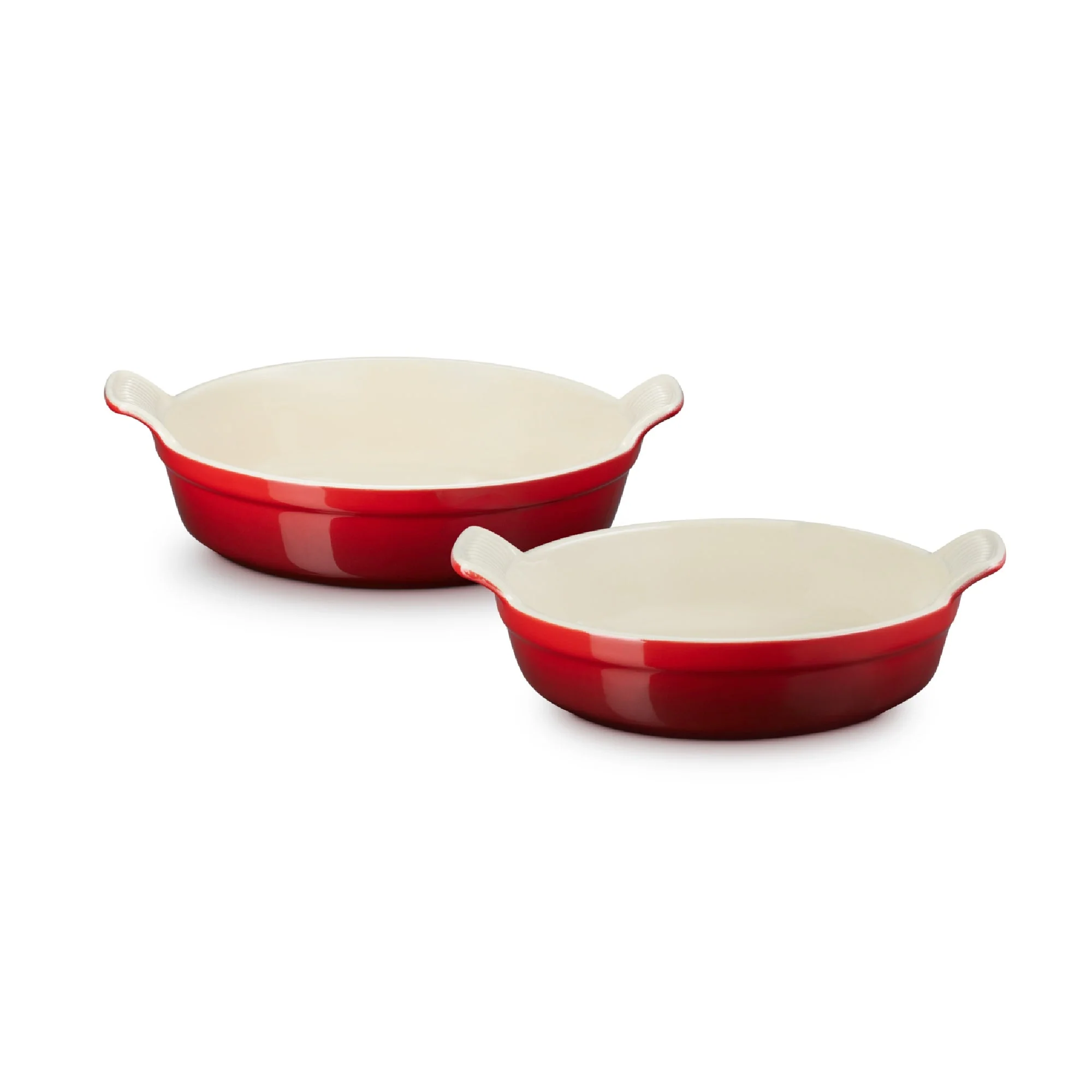 Set 2 Bandejas Oval Heritage 20/24cm Le Creuset - Imagen 5