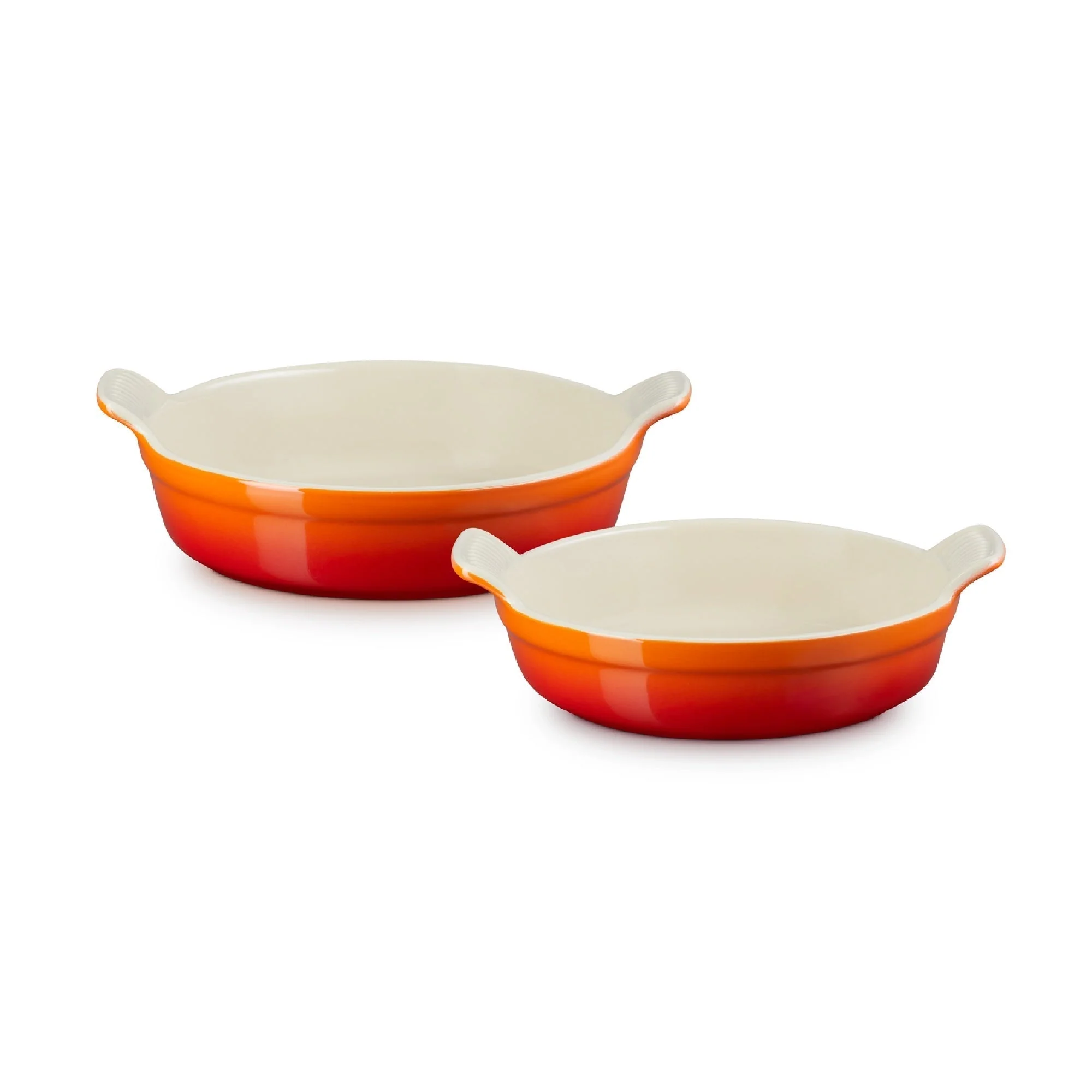 Set 2 Bandejas Oval Heritage 20/24cm Le Creuset - Imagen 7