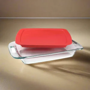 Contenedor Rectangular Con Asas Y Tapa 2.8 Lts Pyrex