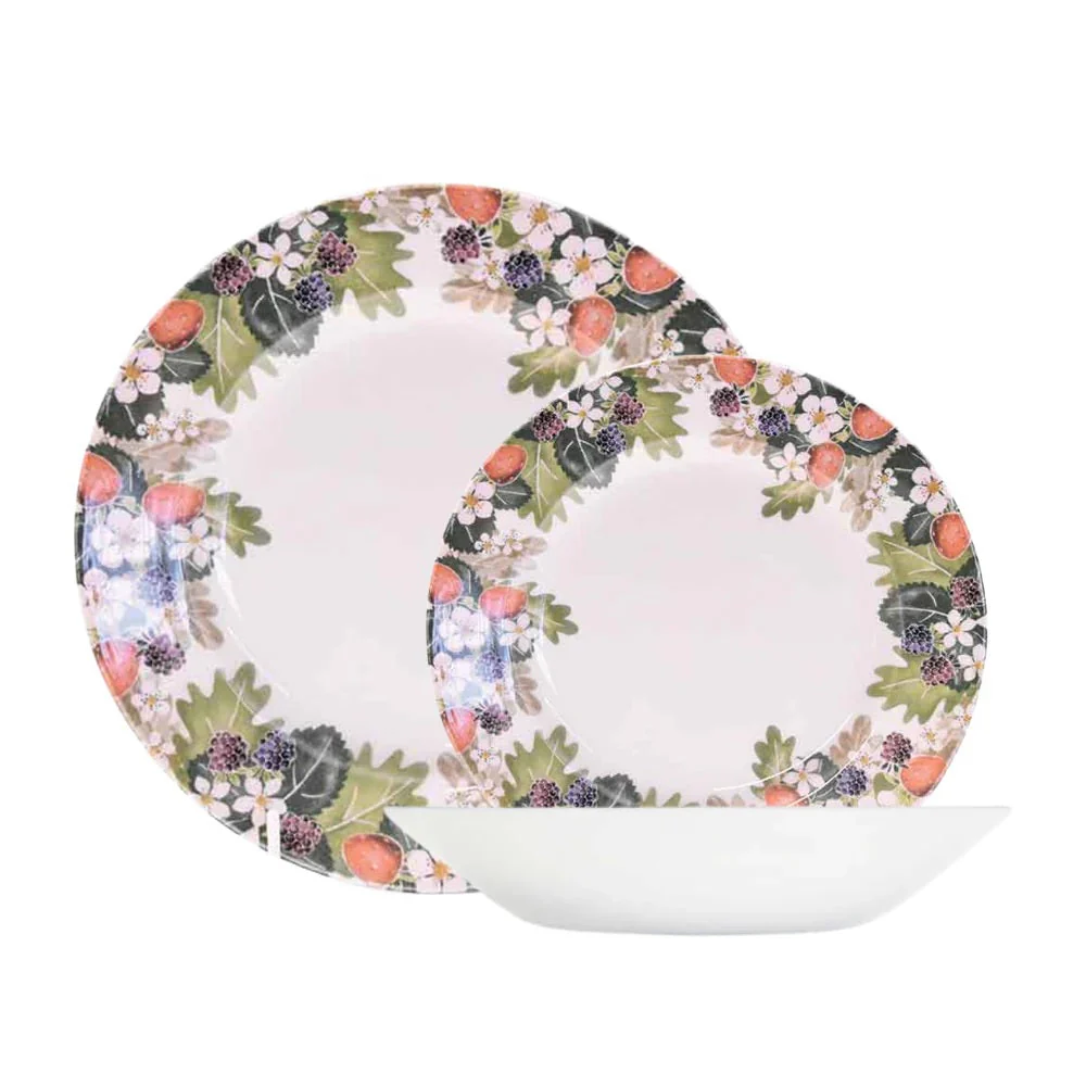 Juego Loza Strawberry Harvest 12 Pzs Churchill