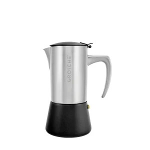 Cafetera Moka Milano Steel 10 Tazas Grosche