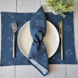 Set 4 Servilletas De Lino Colomba Nicole Pauchard Diseños