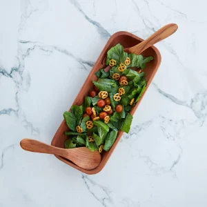 Fuente Rectangular Rauli M 47X20X5 Cm Milenaria Alerce