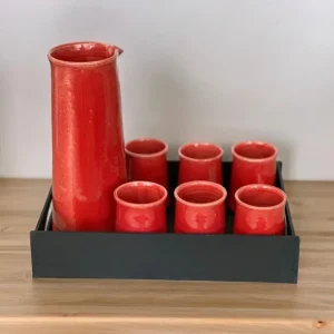 Set Pisco Sour Cerámica Pilar Claro