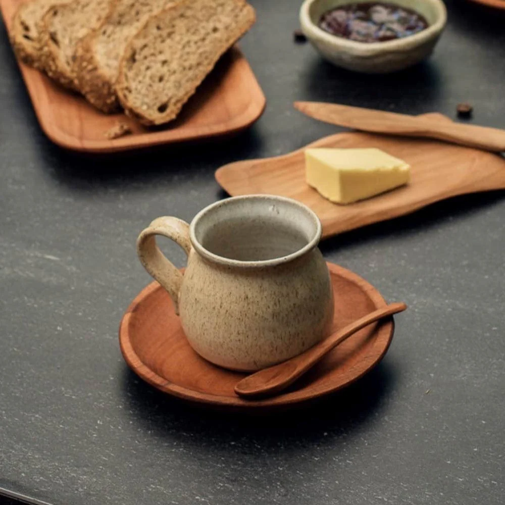 Set Tazón Desayuno Plato Más Tazón Milenaria Alerce