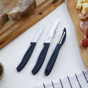 Set Cuchillos Mondadores Swiss Classic Pelador 3 Pzs Victorinox