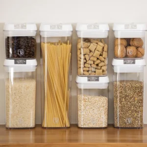 Set De 7 Contenedores Herméticos Plástico Simplit