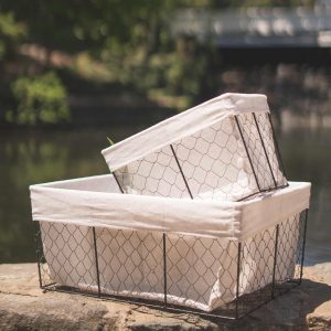 Cesto Angela 28 x 20 x18 Cm Decoexpress