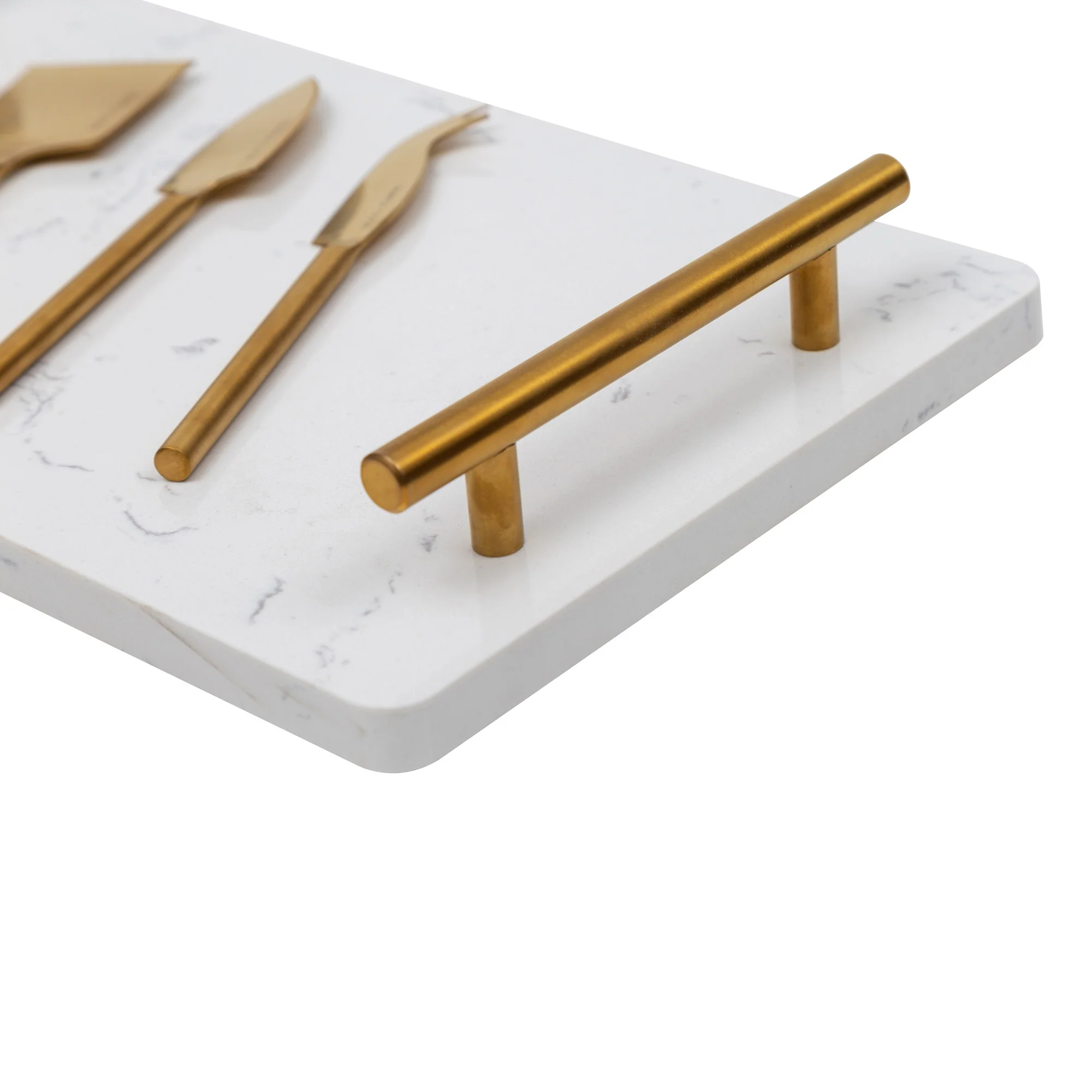 Set Tabla De Aperitivo Element + 3 Cuchillos Simple Cook - Imagen 8