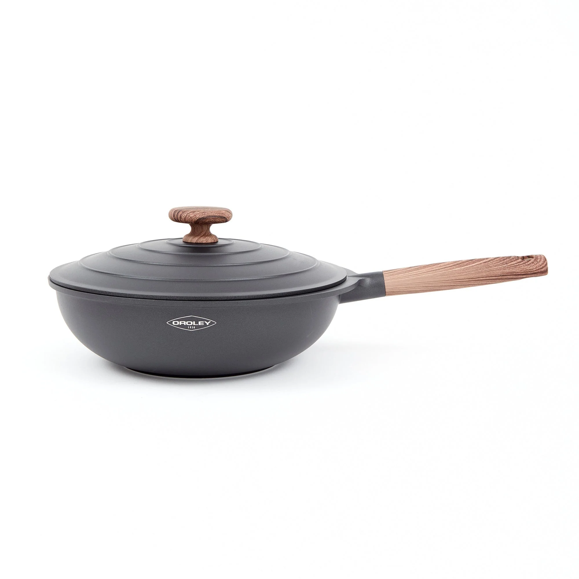 Wok Eco Nature Con Tapa 30 Cm Oroley - Imagen 8