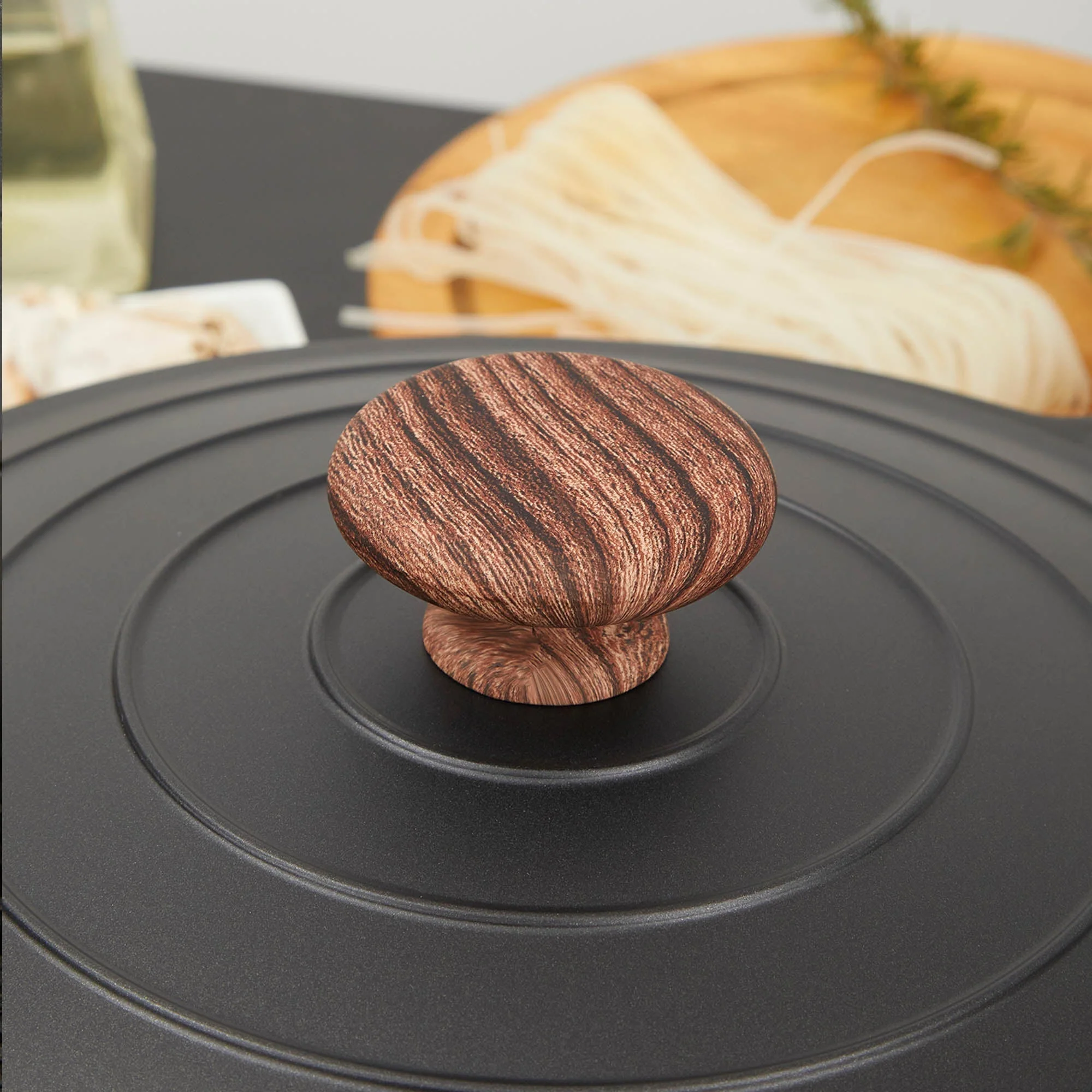 Wok Eco Nature Con Tapa 30 Cm Oroley - Imagen 2