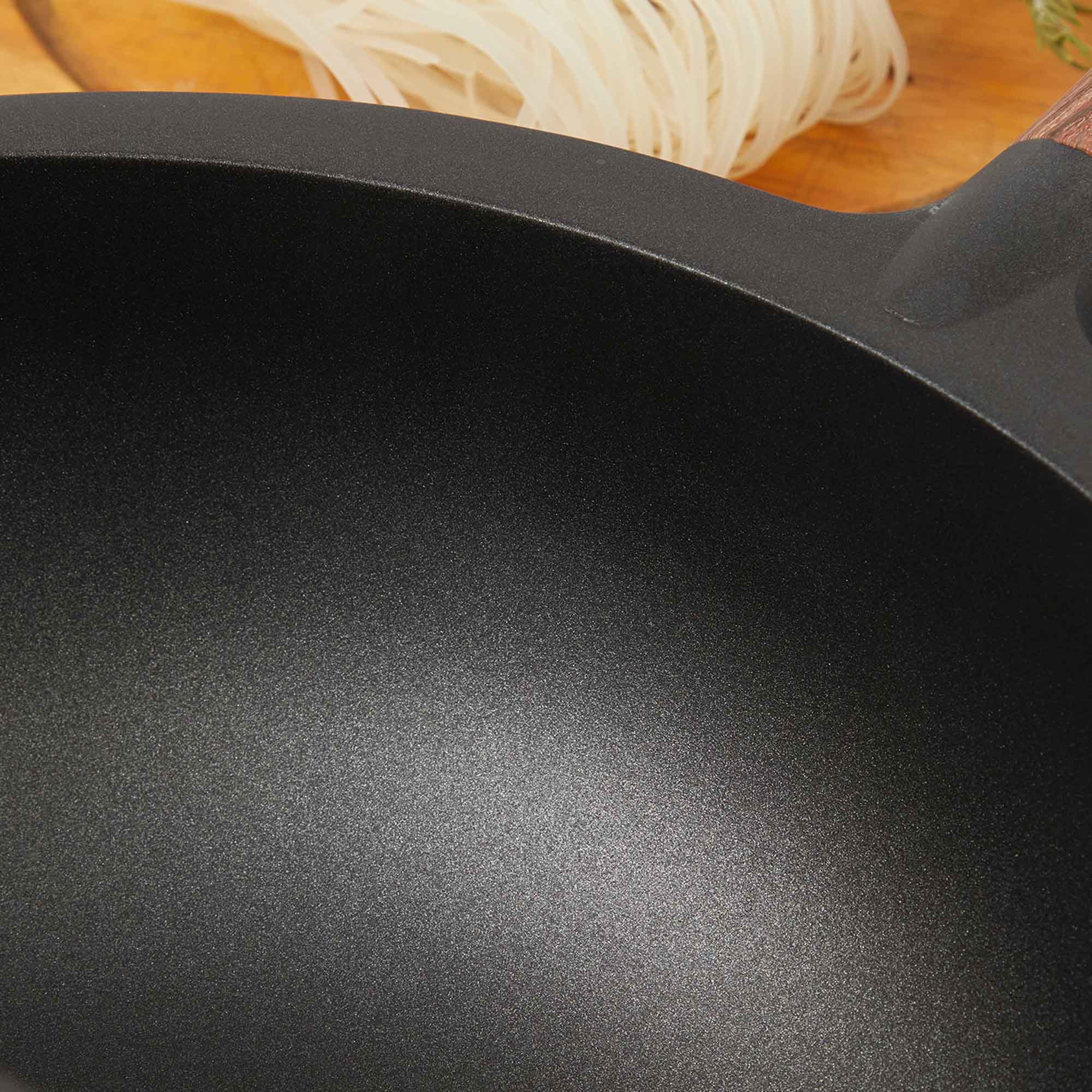 Wok Eco Nature Con Tapa 30 Cm Oroley - Imagen 5