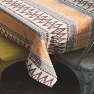 Mantel Etno Beige 177 x 277 Cm Decoexpress