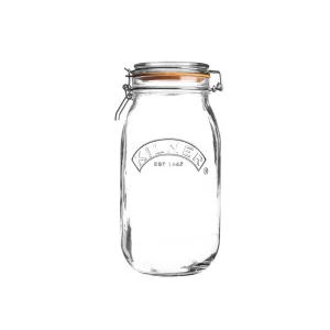 Set Frascos Redondos con Cierre Clip Kilner