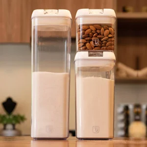 Set De 3 Contenedores Herméticos Plástico Simplit