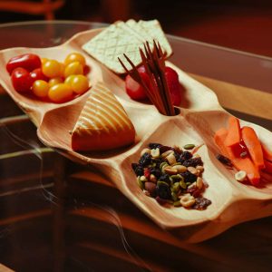 Fuente Aperitivo Raulí 45X23 Cm Milenaria Alerce