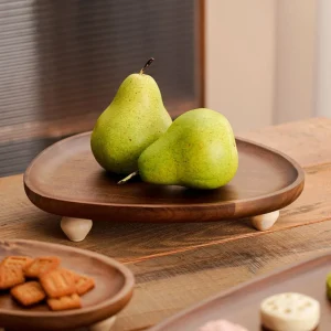 Bandeja Rústica Madera Acacia con Patas Santú Home & Deco