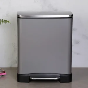 Basurero Soft Grey 20 Lt