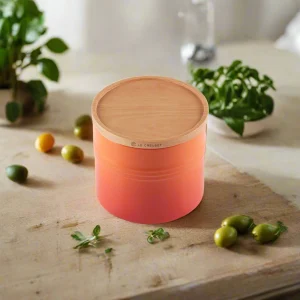Bote Con Tapa De Madera 1.5 Lt Le Creuset