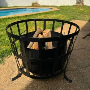 Brasero Fogón de Fierro Redondo Kas Chile