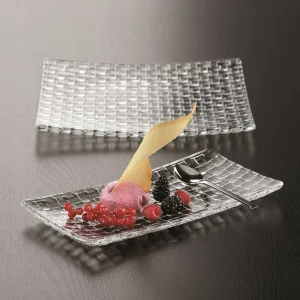 Plato Rectangular Bossa Nova 42 cms Nachtmann