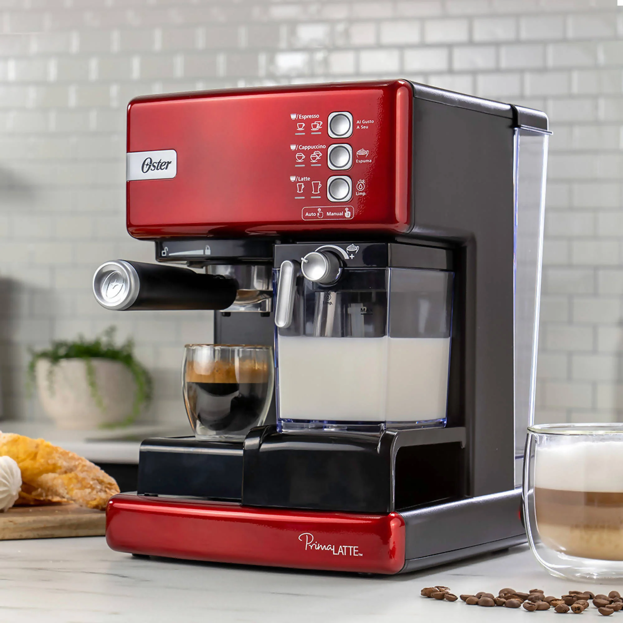 Cafetera Espresso y Cápsulas Automática PrimaLatte™ 6603 Oster - Imagen 3