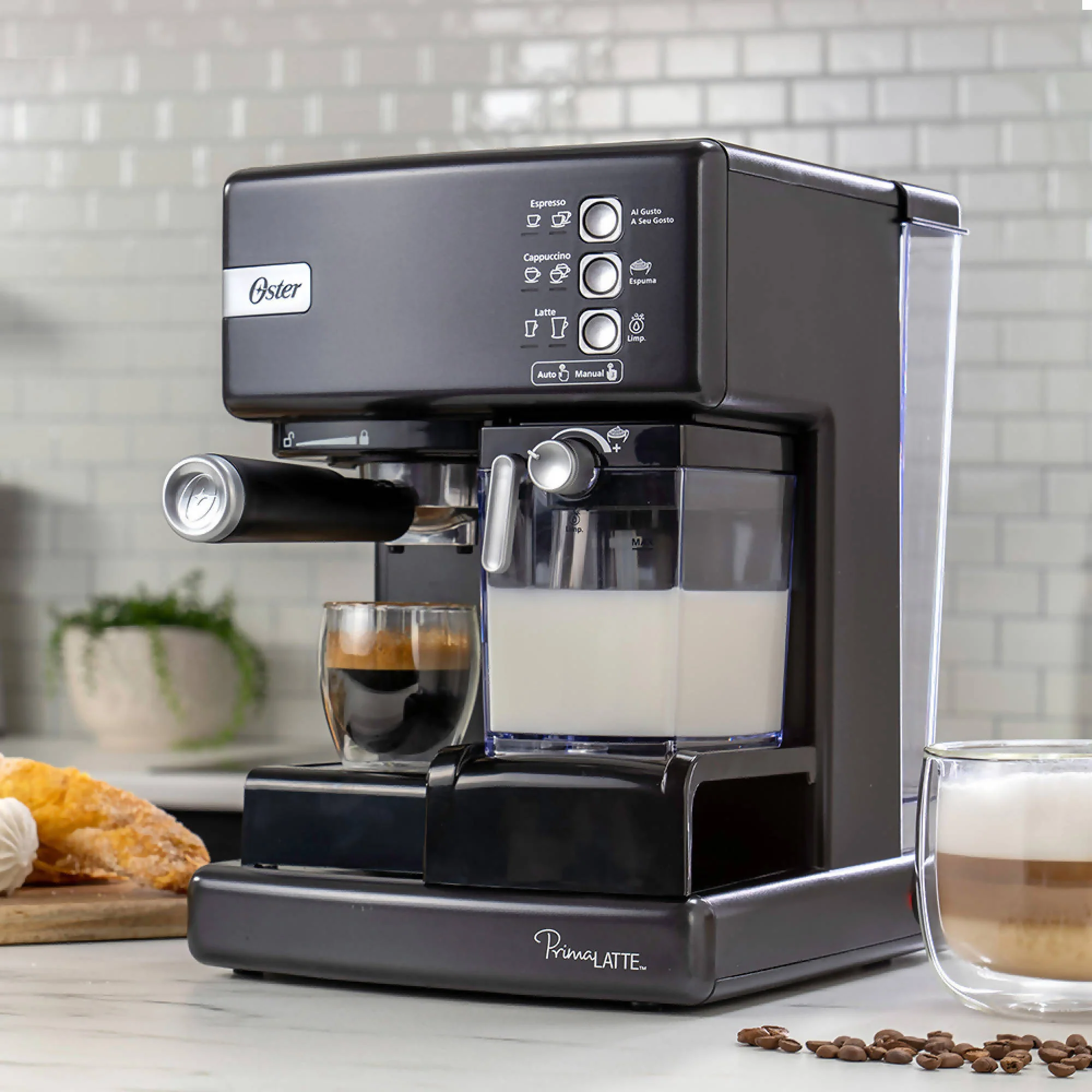 Cafetera Espresso y Cápsulas Automática PrimaLatte™ 6603 Oster - Imagen 2