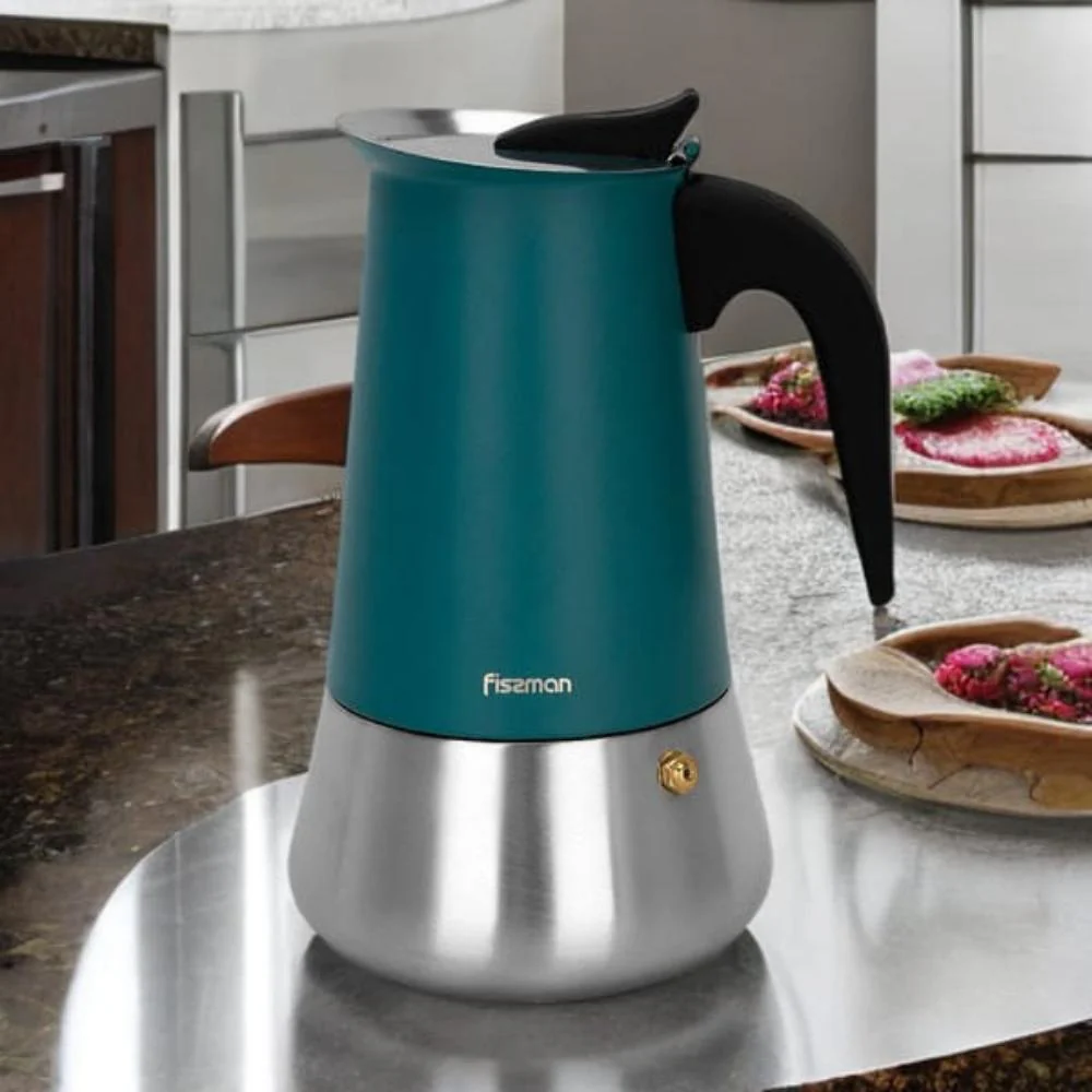 Cafetera Italiana Geyser 300 Ml Fissman