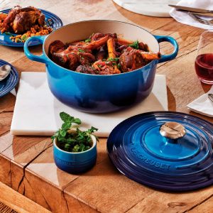 Cocotte Redonda Azure 24 Cm Le Creuset