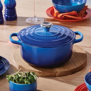 Cocotte Redonda Azure 22 Cm Le Creuset