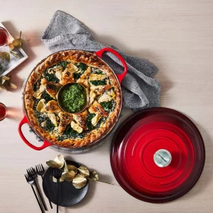 Cocotte Redonda Cereza 34 Cm Le Creuset