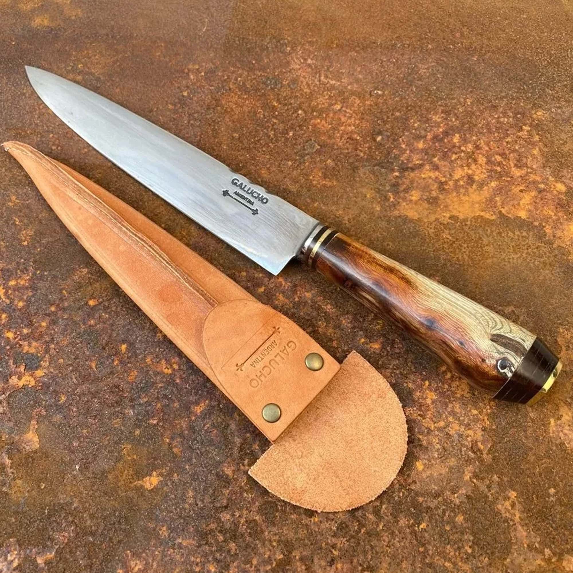 Cuchillo Artesanal Mango De Piquillín Cuchillos Galucho