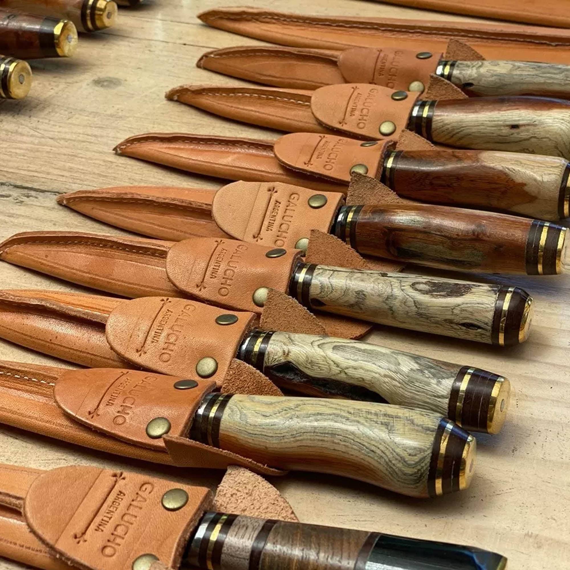 Cuchillo Artesanal Mango De Piquillín Cuchillos Galucho - Imagen 5