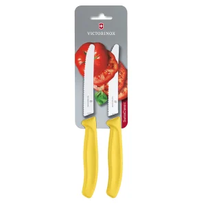 Set 2 Cuchillos Verdura Swiss Classic Hoja 11 Cm Victorinox