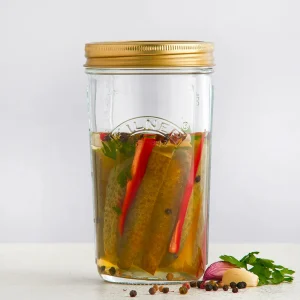 Set 2 Frascos Kilner Conservas Boca Ancha 1 Lt