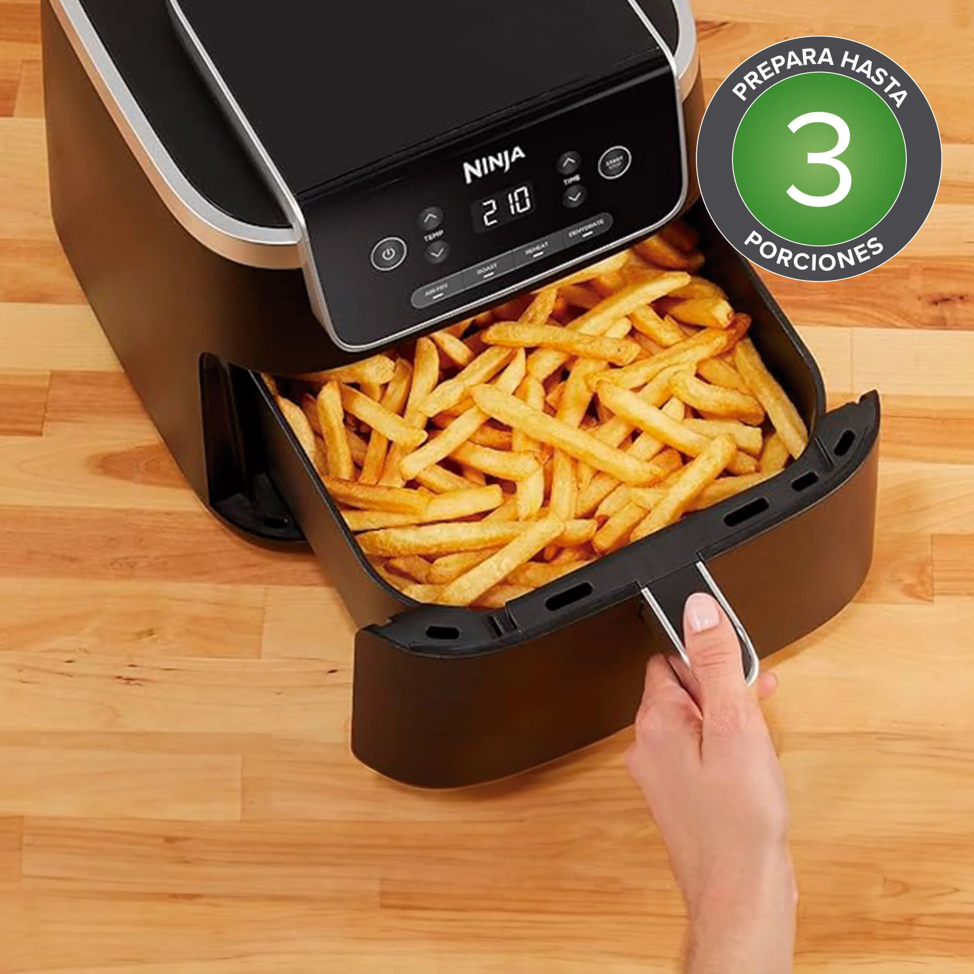 Freidora De Aire Pro Ninja 4 En 1 De 4.7 Lts - Imagen 3