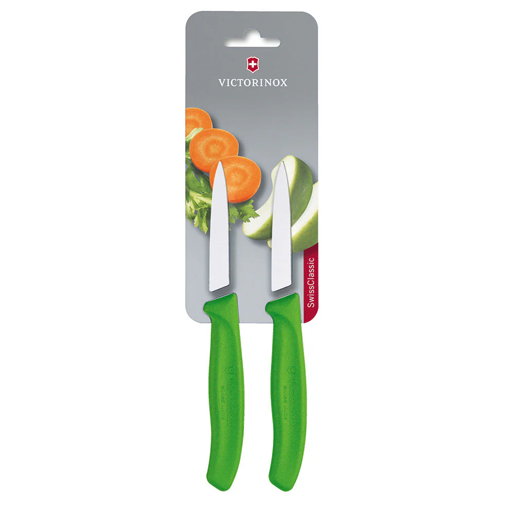 Set 2 Cuchillos Verdura Swiss Classic Mondador Hoja 8 Cm Victorinox - Imagen 3