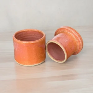 Mantequillera Francesa O De Agua Mediana Pilar Claro