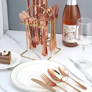 Juego de Cubiertos 24 Pzs Santú Home & Deco