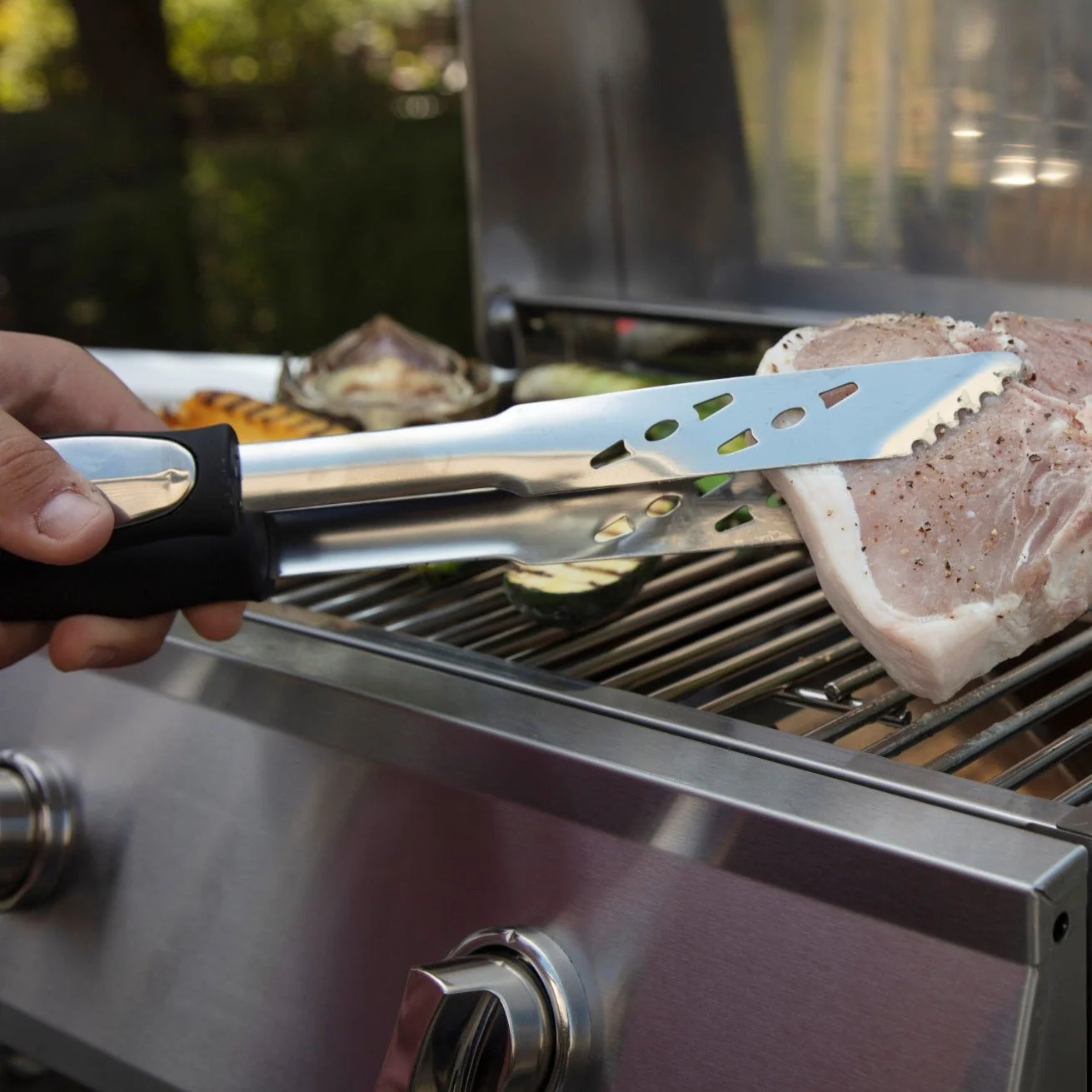 Juego De Utensilios Para BBQ De 3 Pzs + Guante CGS-134BL Cuisinart® - Imagen 2