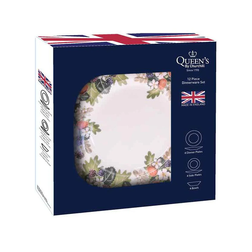 Juego Loza Strawberry Harvest 12 Pzs Churchill - Imagen 5